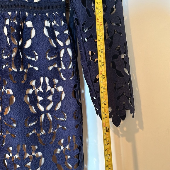 Zara Navy Midi Dress - Picture 6 of 6